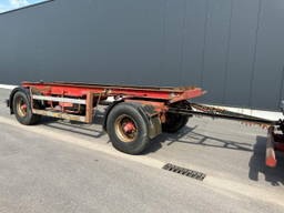 R202P Deom - Schmit R202P 2-Axles Container Transport - BPW - Good Tires - AIR Suspension - Belgian Trailer