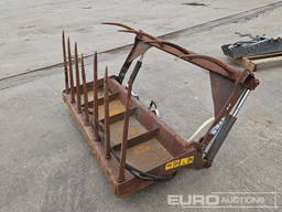 Hydraulic Muck Grab to suit Skidsteer Loader