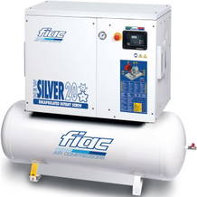 FIAC High Quality Silent Schroefcompressoren met luchtketel