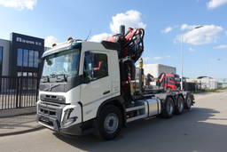 Volvo FMX 460 8X4 Tridem / Haaksysteem / Fassi F295A.2.26 E-Dynamic + FLY JIB Kraan / 29,5 TM Kraan / LOW KM / Remote Control / NEW Condition