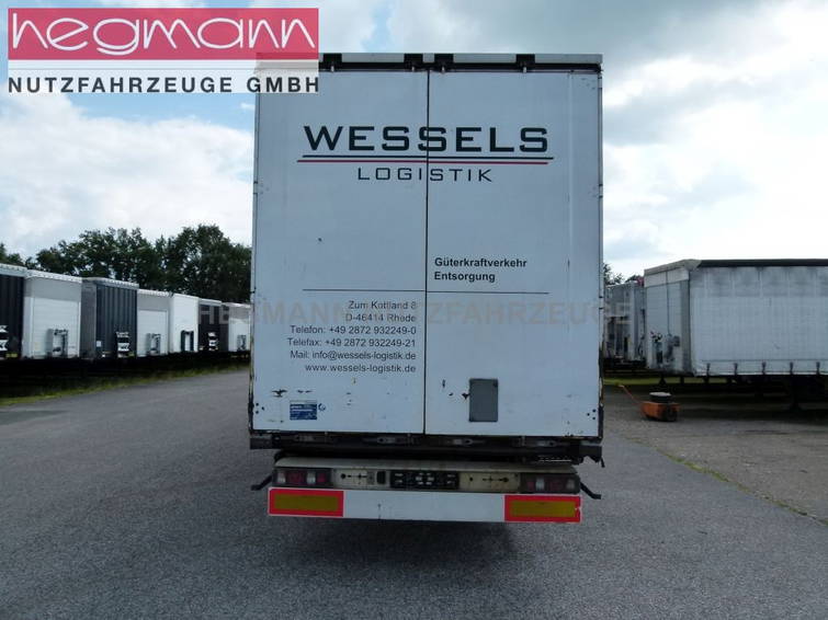 Krone SDP 27, Schiebeplane, Schiebeverdeck, SAF Scheibenbremse, Liftachse 7